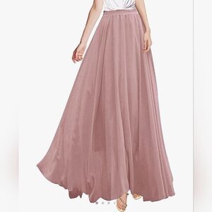 NWT Pink Maxi Skirt